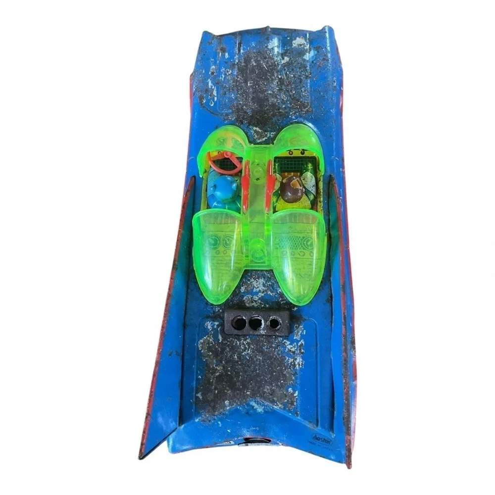 Vintage Aoshin Batman Batmobile Tin Litho Battery Toy Car Parts/Repair